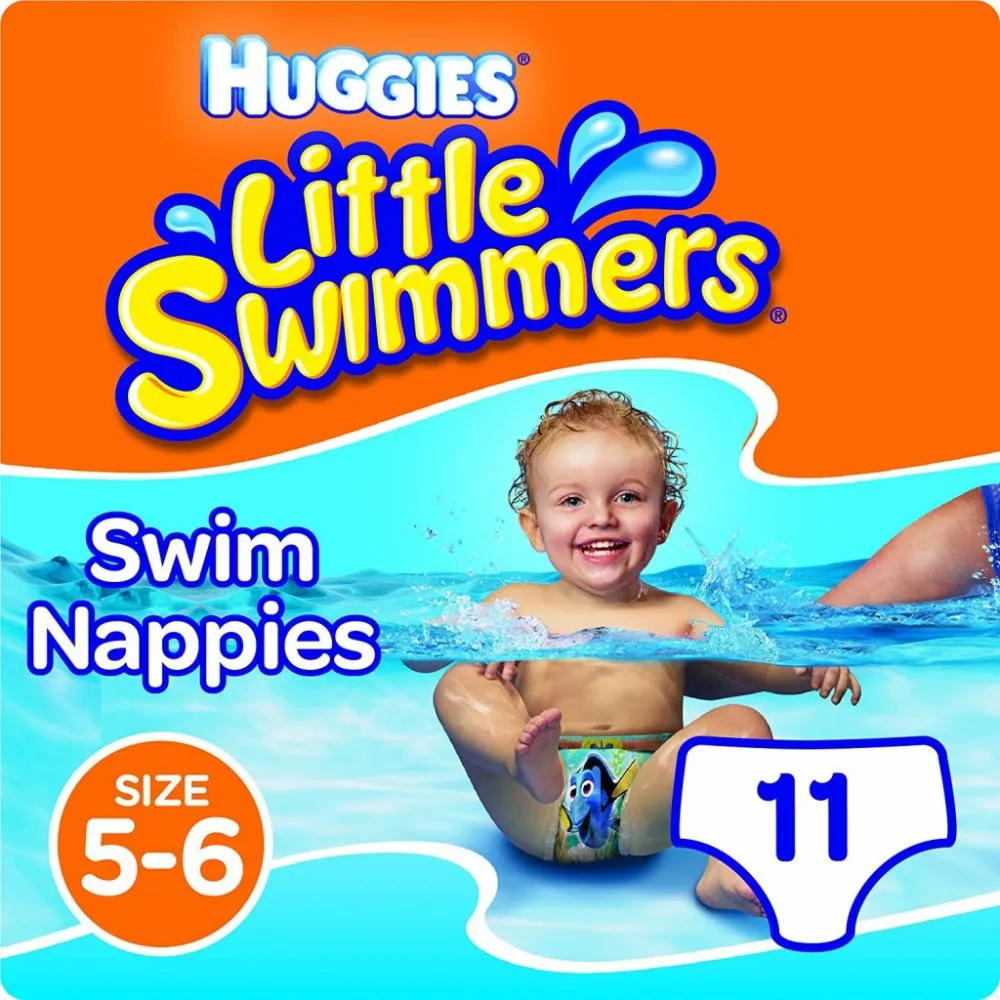 HUGGIES Little Swimmers 5-6 12-18kg 11ks