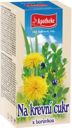Apotheke Na krevní cukr s borůvkou čaj 20x1.5g