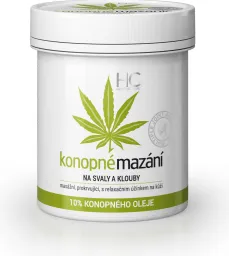 Konopné mazání 10% 250ml