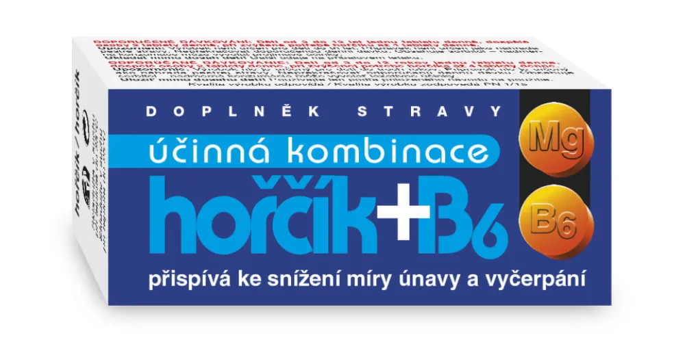 NATURVITA Hořčík + B6 tbl.60