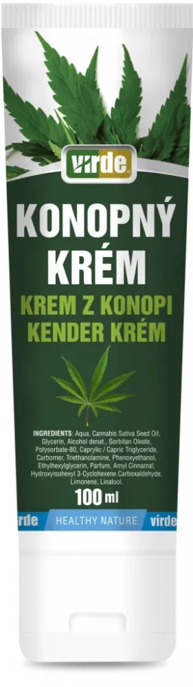 Konopný krém kloubní mazání 100ml