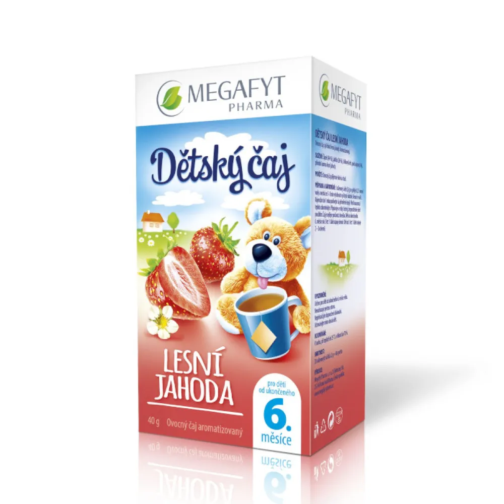 Megafyt Dětský čaj lesní jahoda 20x2g