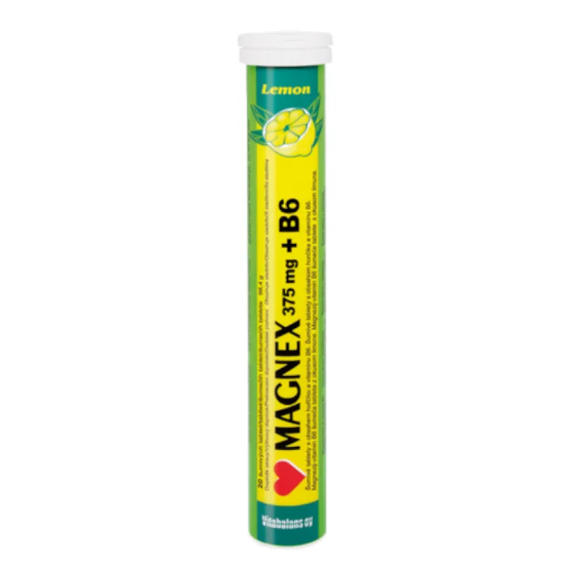Magnex 375mg+B6 šumivé tbl.20 Vitabalans