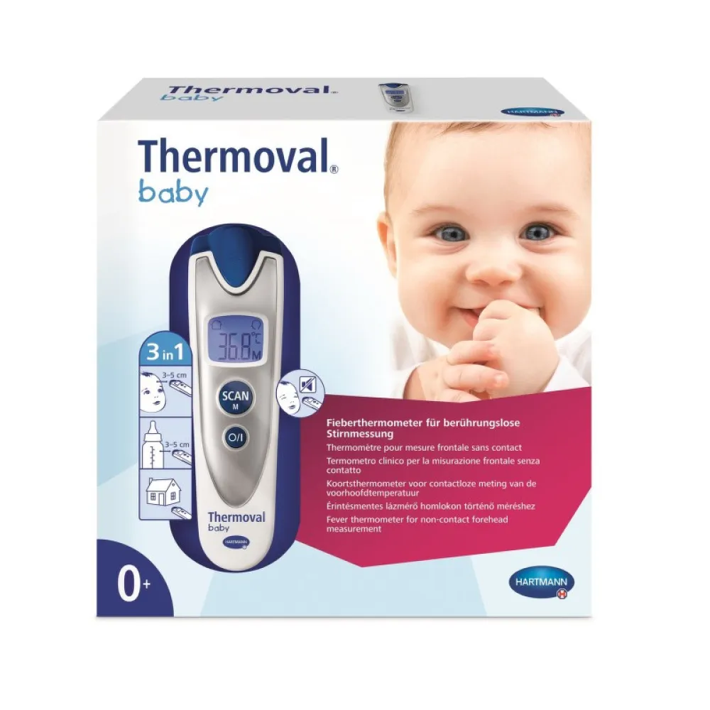 Teploměr THERMOVAL Baby bezdotykový infračervený