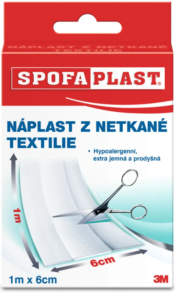 3M Spofaplast Náplast z netkané textil.854 1mx6cm