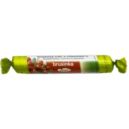 Intact hroznový cukt s vitaminem C Brusinka 40g