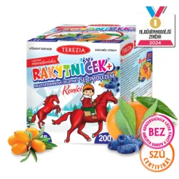 TEREZIA RAKYTNÍČEK+ multivitaminové želatinky se zimolezem - KONÍCI 50 ks (200 g)