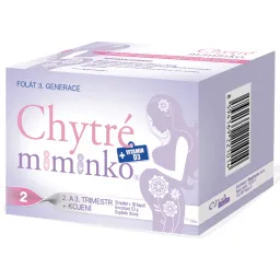 Chytré miminko metylfolát 2 s DHA tbl.30+cps.30