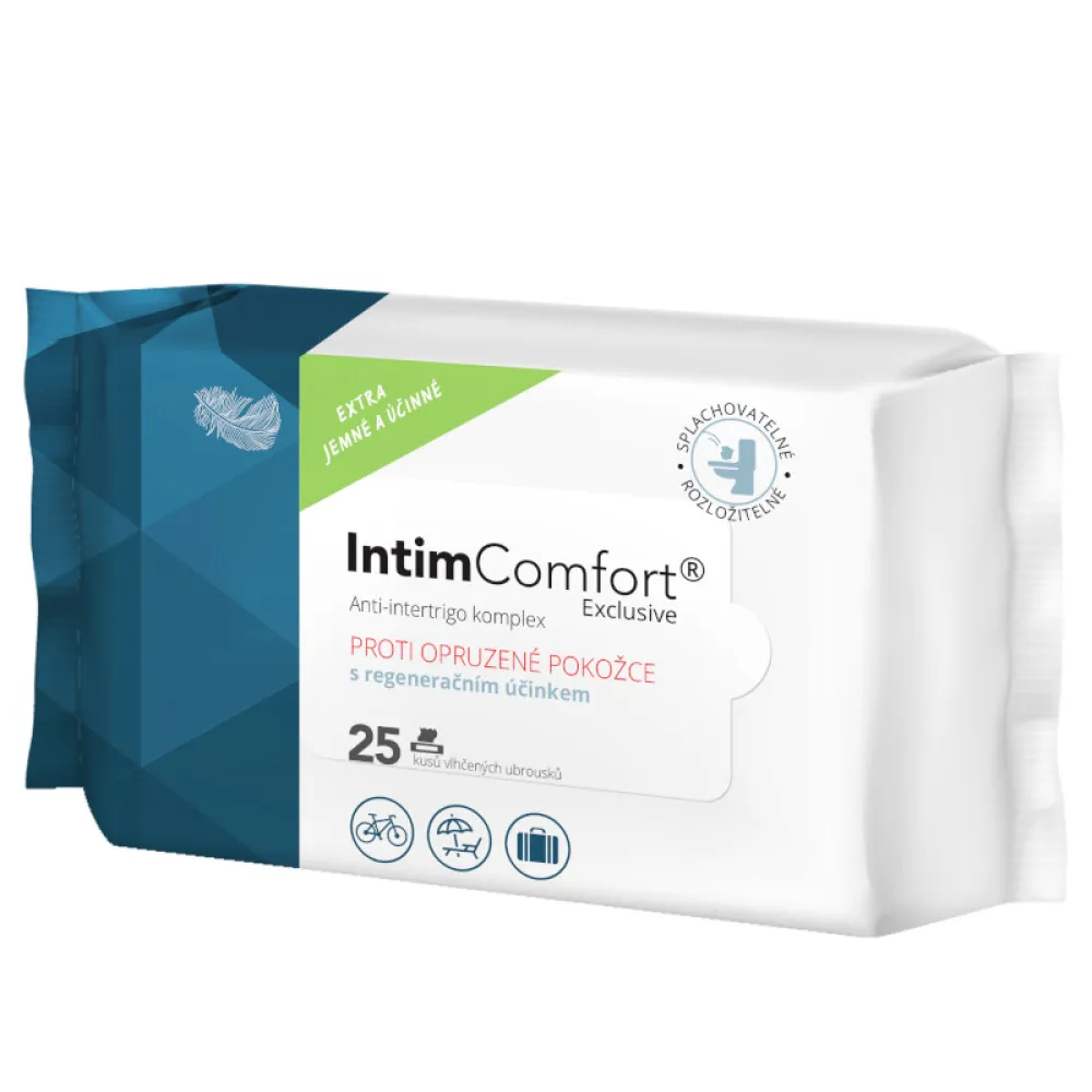 Intim Comfort 25 kapesníčků anti-intertrigo pack