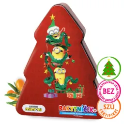 TEREZIA RAKYTNÍČEK+ želatinky - Vánoční stromeček Mimoni 50 ks