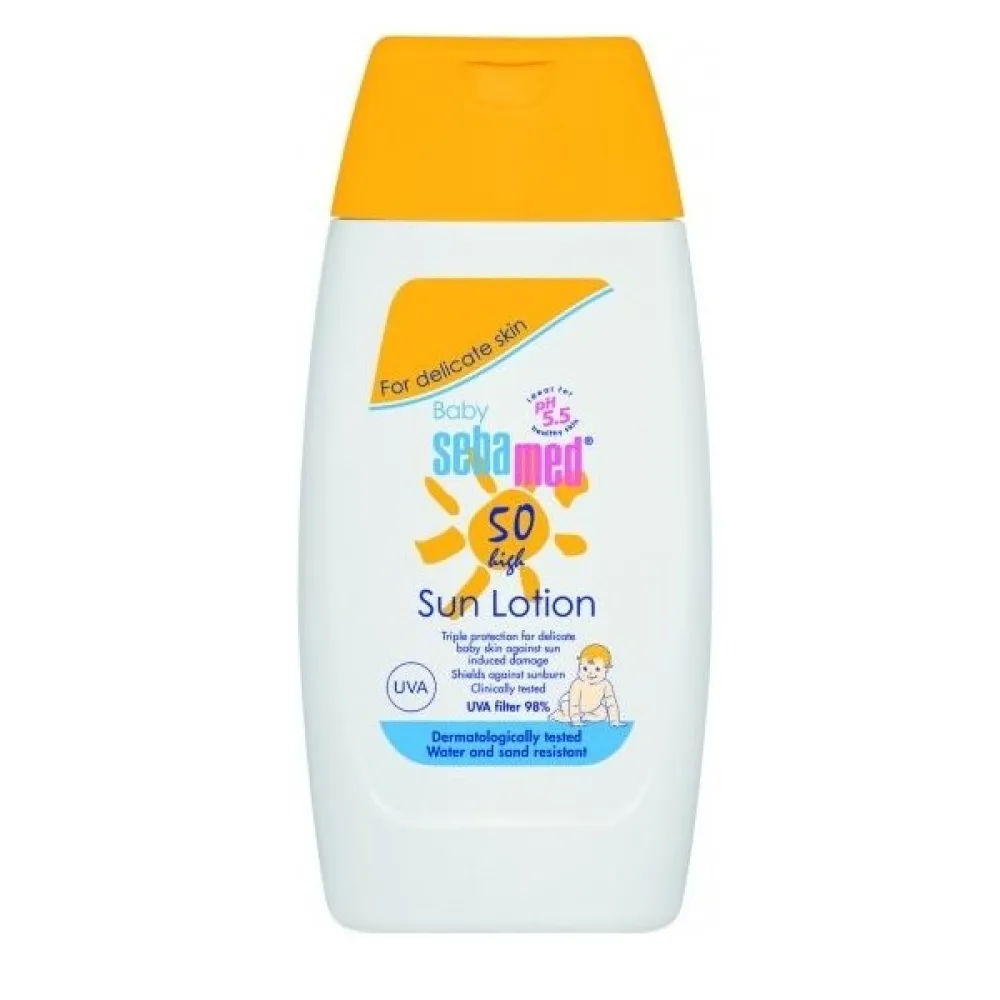 SEBAMED Dětské opalovací mléko OF50 200ml