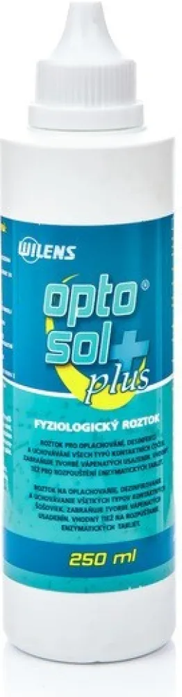 Optosol Plus fyziologický roztok (kont.čočky) 250m