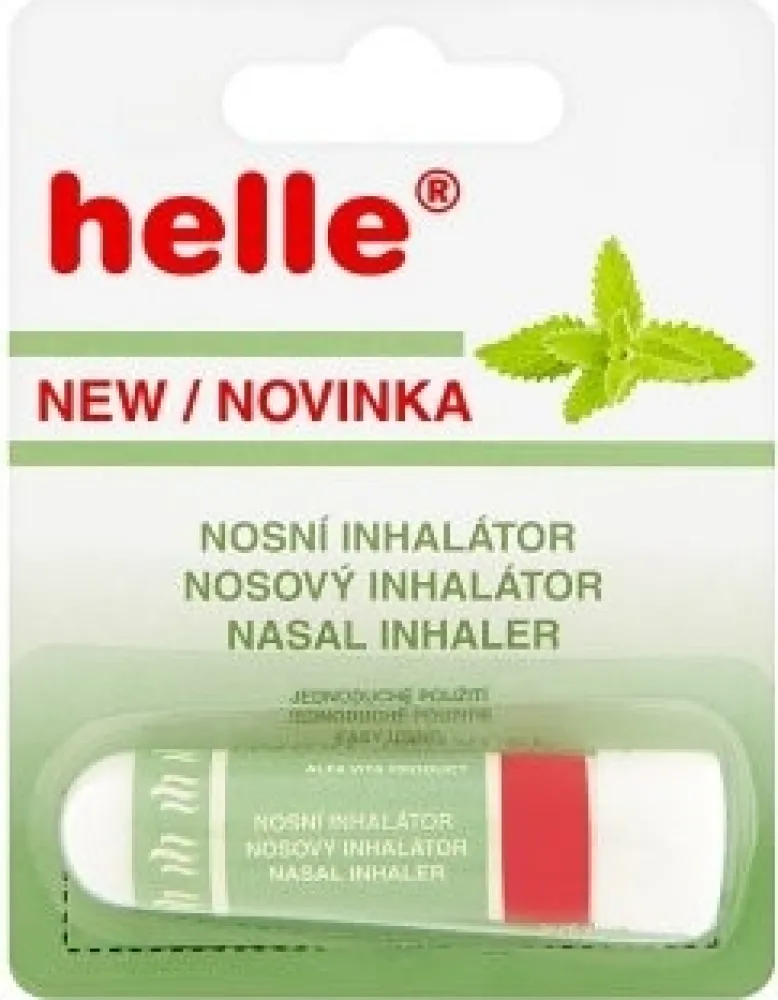 Helle nosní tyčinka s mátou