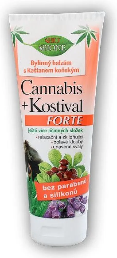 BIO BIONE Cannabis+Kostival forte bylin.bal.200ml