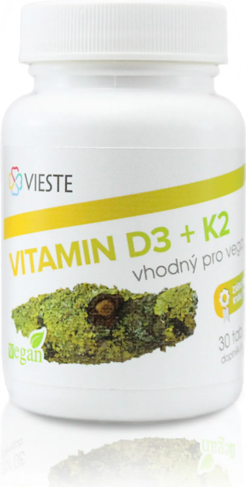 Vieste Vitamin D3+K2 tbl.30