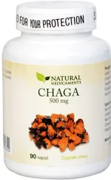 Natural Medicaments Chaga 500mg cps.90