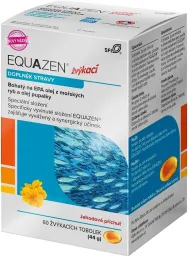 EQUAZEN žvýkací tob.60 jahodová příchuť