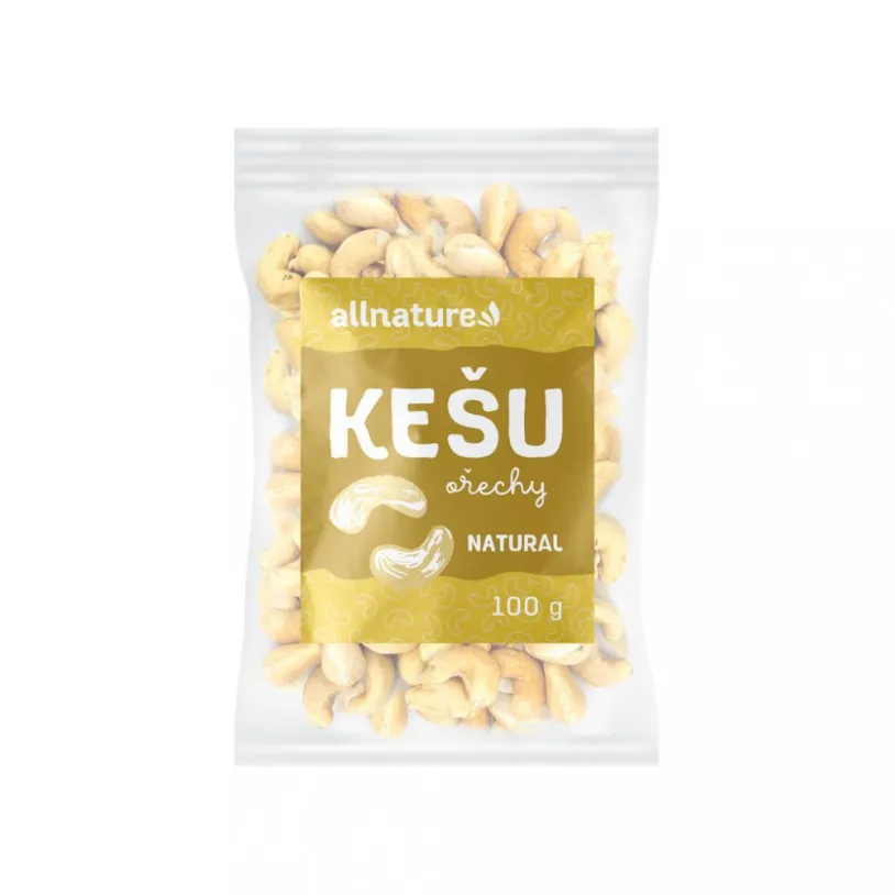 Allnature Kešu jádra 100g