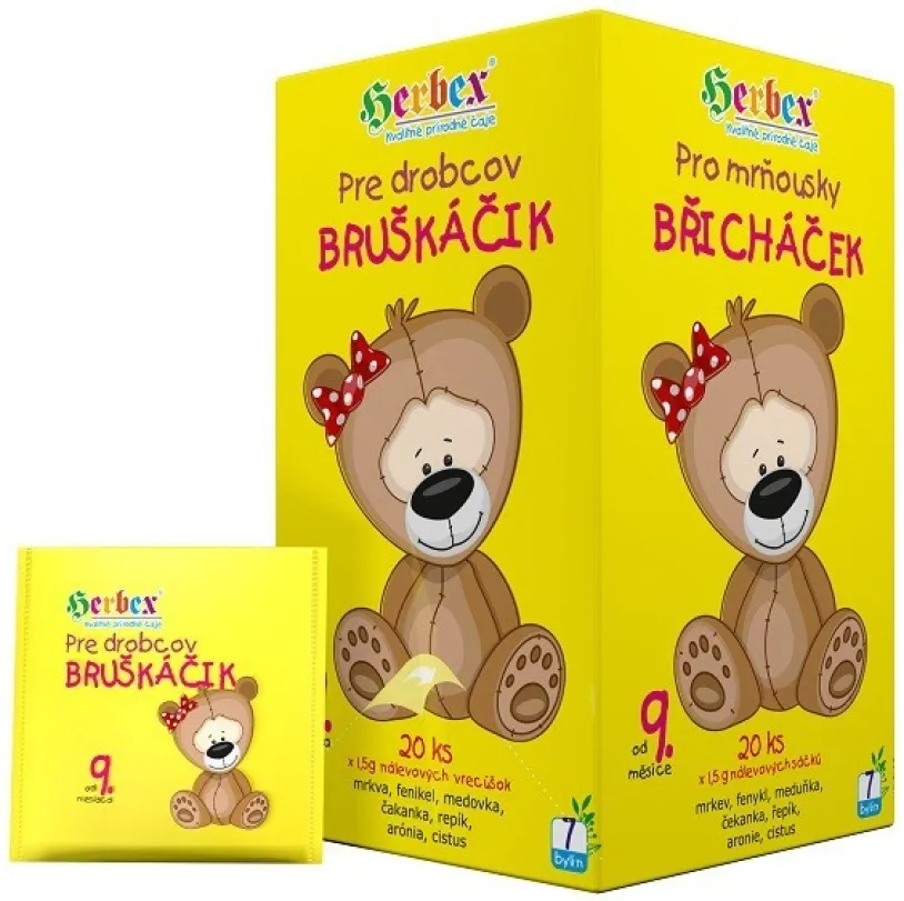 HERBEX Břicháček pro mrňousky od 9.m. n.s.20x1.5g
