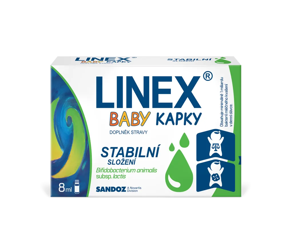 Linex Baby kapky stabilní složení 8ml