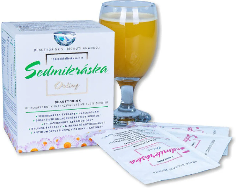 BeautyDrink Sedmikráska Orling nápoj ananas 15x14g