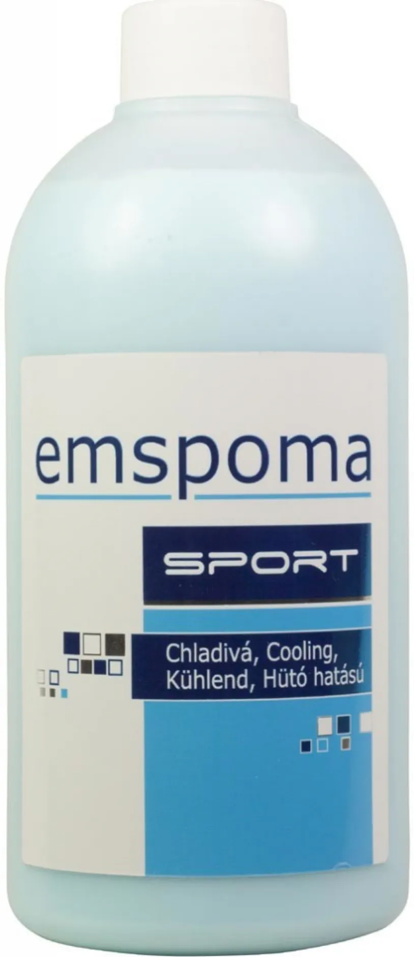 Emspoma Masážní emulze chladivá M 500ml (modrá)