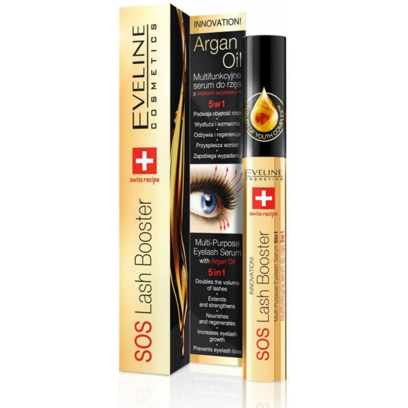 EVELINE SOS Lash Booster sérum na řasy 10ml