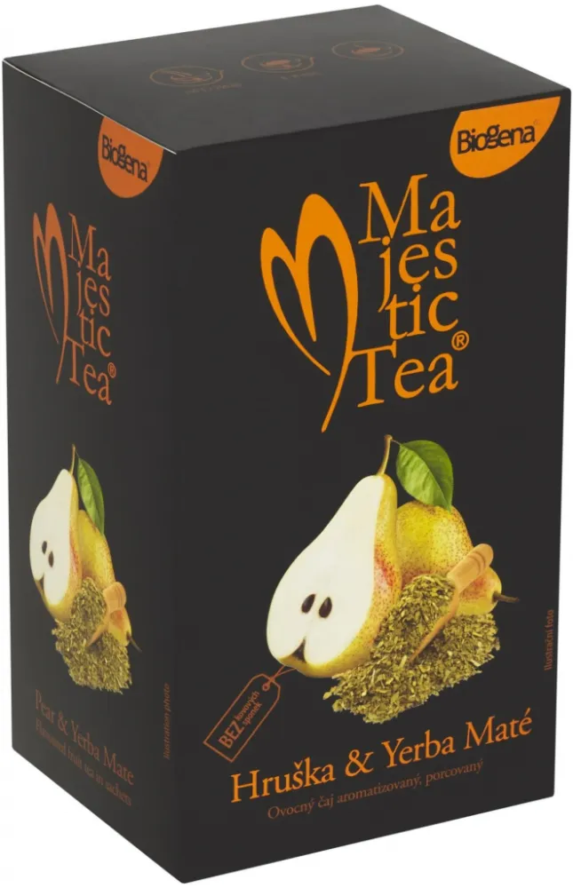 Biogena Majestic Tea Hruška&Yerba Maté 20x2.5g