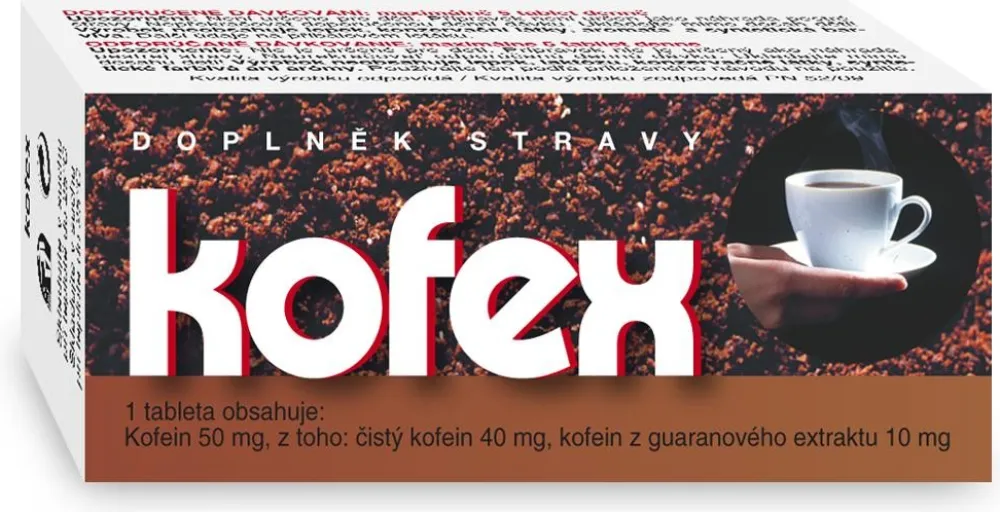 NATURVITA Kofex přír.kofein+guarana tbl.80