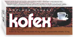 NATURVITA Kofex přír.kofein+guarana tbl.80