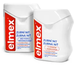 Elmex zubní nit s voskem 50m