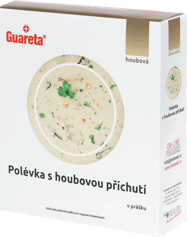 Guareta Polévka s houbovou příchutí v prášku 3x56g