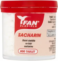 Fan sladidlo Sacharin 50g/800 tablet