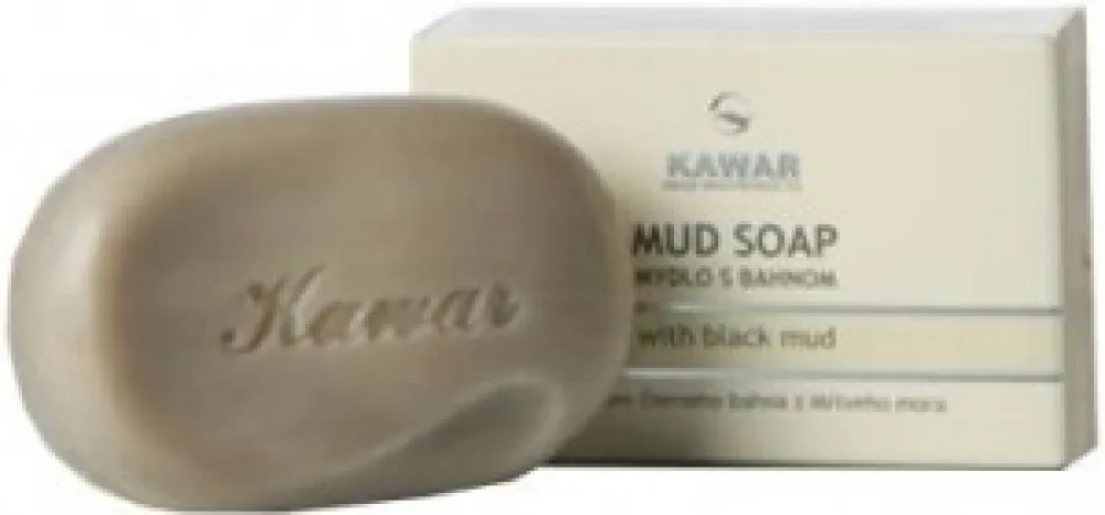 KAWAR Mýdlo s bahnem a miner. z Mrtv. moře 120g