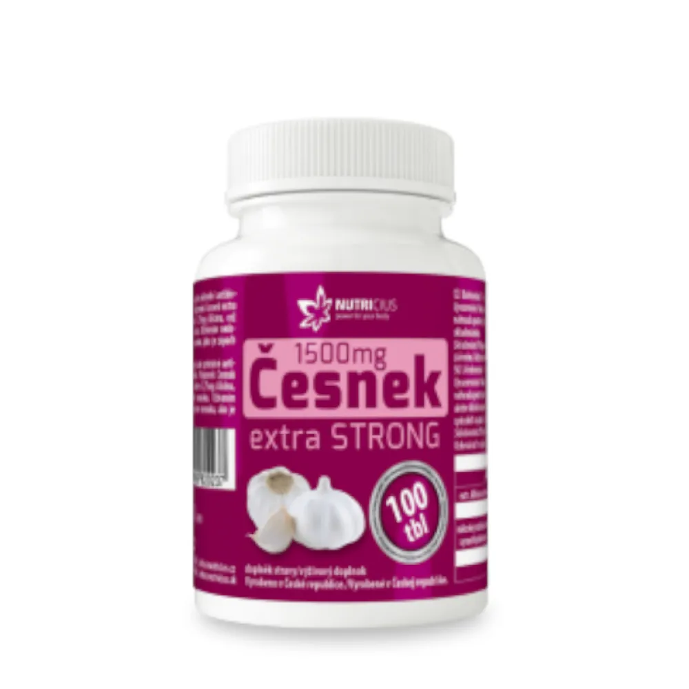 Česnek extra strong 1500mg tbl.100