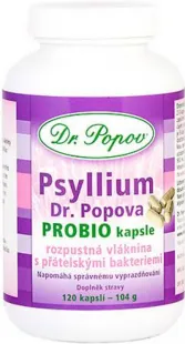 Dr.Popov Psyllium PROBIO cps.120
