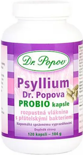 Dr.Popov Psyllium PROBIO cps.120