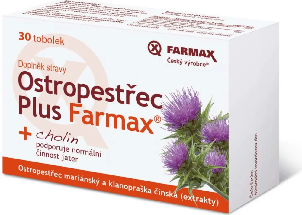 Ostropestřec Plus Farmax tob.30