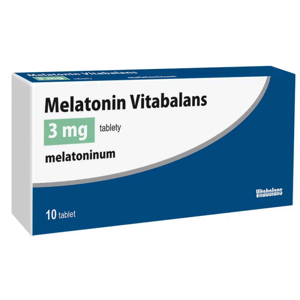 Melatonin Vitabalans 3mg tbl.nob.10