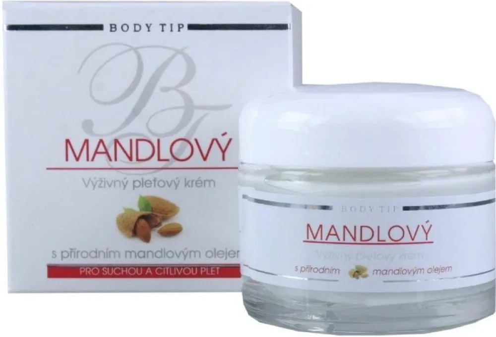 BodyTip Mandlový výživný krém suchá/citl.pleť 50ml