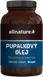 Allnature Pupalkový olej cps.60