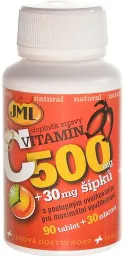 JML Vitamin C tbl.120x500mg post.uvol.s šípky