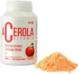 Acerola vitamin standardizovaný prášek 100g