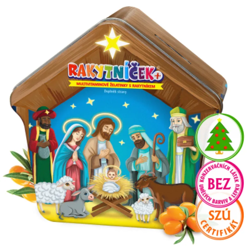 TEREZIA RAKYTNÍČEK+ želatinky - Betlém 50 ks
