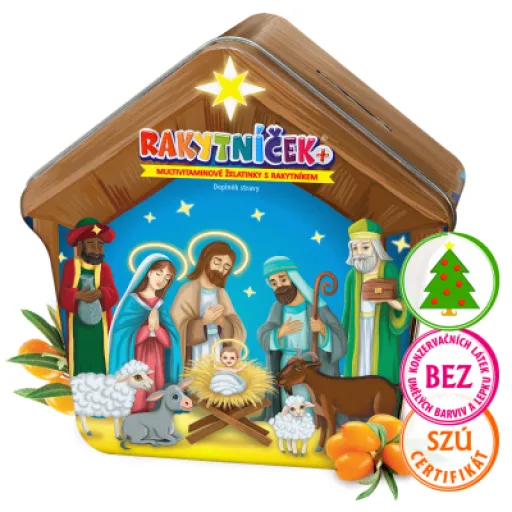 TEREZIA RAKYTNÍČEK+ želatinky - Betlém 50 ks