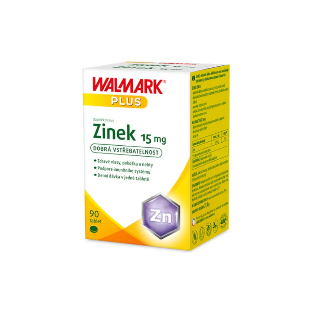 Walmark Zinek 15mg tbl.90