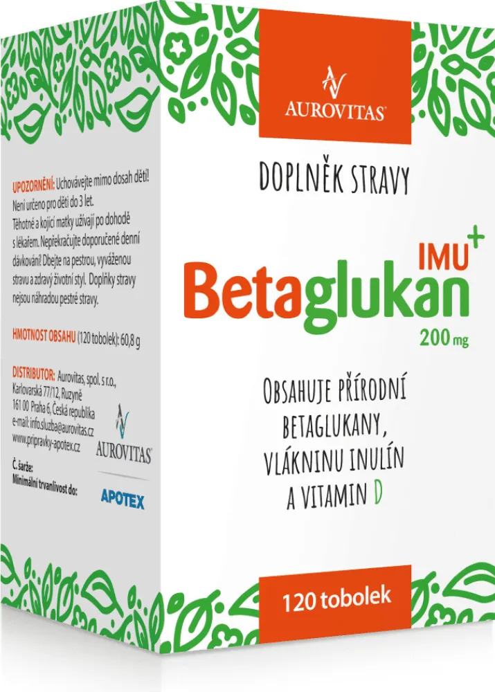 Betaglukan IMU+ 200mg tob.120