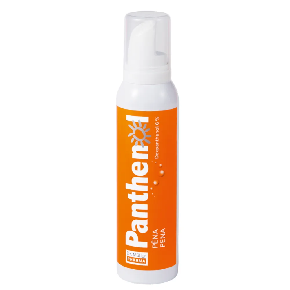 Panthenol pěna 6% 150ml Dr.Müller