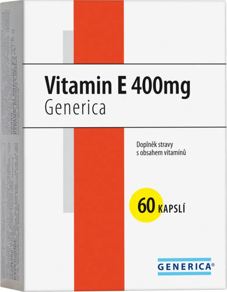 Vitamin E 400 I.U. cps.60 Generica