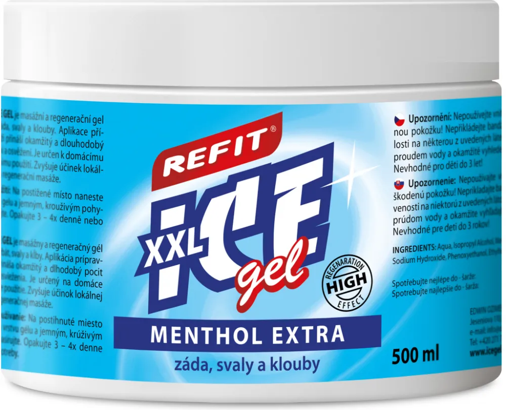Refit Ice gel Menthol Extra XXL 500ml